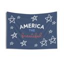  Patriotic Banner - Memorial Day and 4th of July Wall Decor and Backdrop