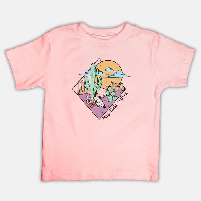 Stay Wild and Free - Toddler Tee