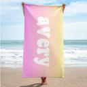  Personalized Beach Towel with Name, Boy Towel