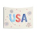  USA Patriotic Banner - Memorial Day and 4th of July Wall Decor and Backdrop