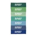  Personalized Boy Beach Towel with Custom Name - Retro