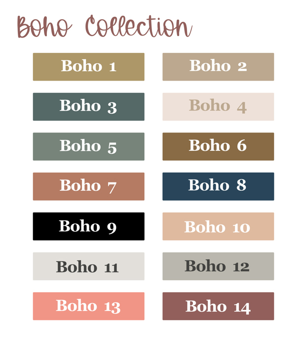 Personalized Petmat - Boho Theme in Many Sizes