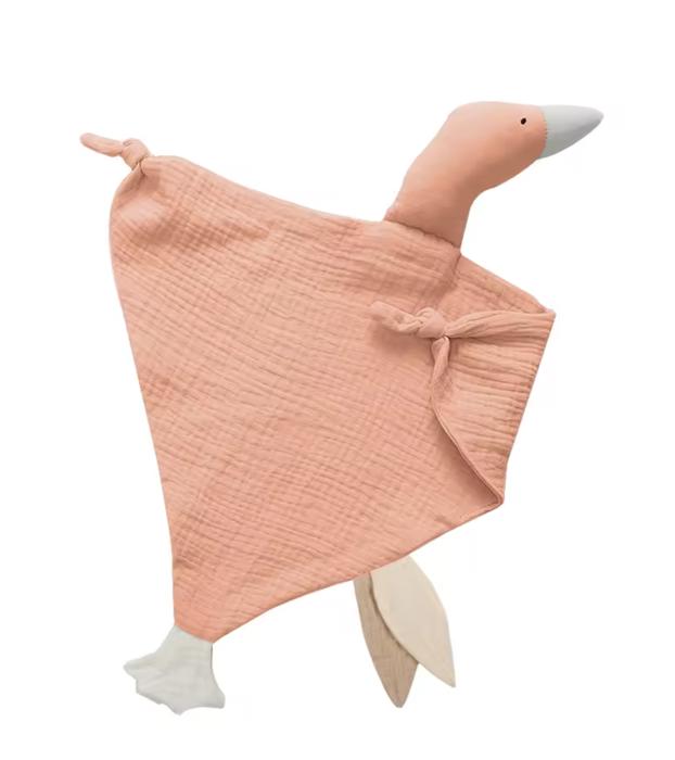 Goose Muslin Lovey-  BEST Value Bundle - 4 Colors