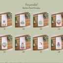 Design 1 Personalized Christmas Waffle Towel