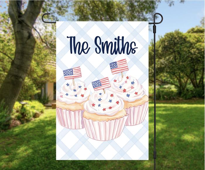 Patriotic Garden Flags - Celebrate USA 250 - Personalized