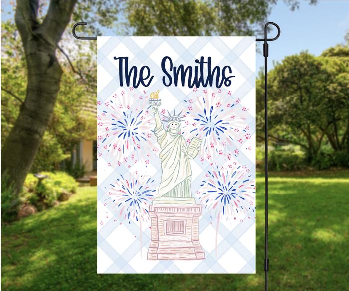Patriotic Garden Flags - Celebrate USA 250 - Personalized
