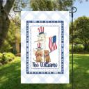 Design 13 - 12" x 18" Garden Flag Patriotic Garden Flags - Celebrate USA 250 - Personalized