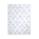  Personalized Blue Bow Nursery & Toddler Blanket