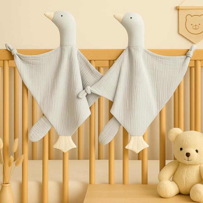 Goose Muslin Lovey-  BEST Value Bundle - 4 Colors