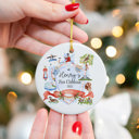  Personalized Christmas Ornament - Personalized Ceramic