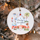  Personalized Christmas Ornament - Personalized Ceramic