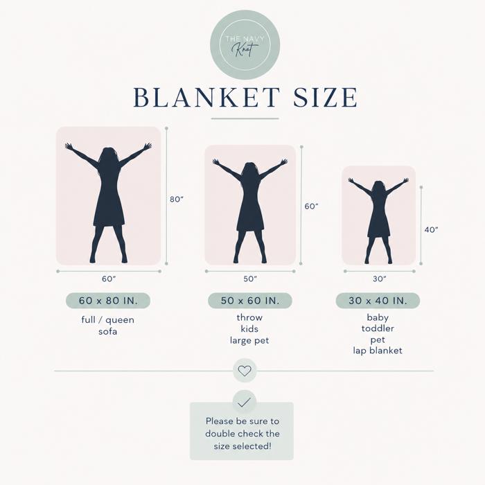 Personalized Camo Minky Blanket - 3 Sizes