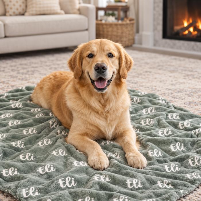 Personalized Pet Blanket - Three Sizes