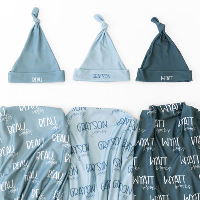 Personalized Baby Swaddle Blanket Bundles - Build Your Bundle