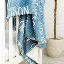 Minky 30x40 Personalized Blanket - Kids Name Blanket, Baby Blanket