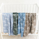  Minky Name Throw Blanket - 50x60 Minky