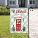  Christmas Garden Flag - Holiday Welcome Porch