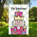  Christmas Double-sided Garden Flag - Nutcrackers, Bows & Bells