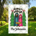  Christmas Double-sided Garden Flag - Nutcrackers, Bows & Bells
