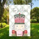  Christmas Double-sided Garden Flag - Nutcrackers, Bows & Bells