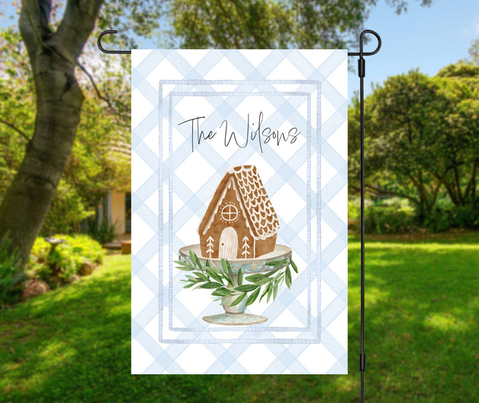 Christmas Double-sided Garden Flag - Nutcrackers, Bows & Bells