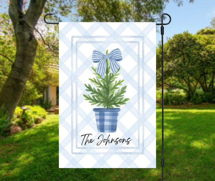 Christmas Double-sided Garden Flag - Nutcrackers, Bows & Bells