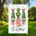  Christmas Double-sided Garden Flag - Nutcrackers, Bows & Bells