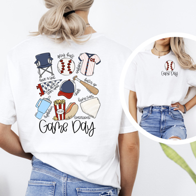 Game Day T-Shirt | Baseball, Softball, Soccer, Basketball
