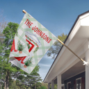  Christmas Garden Flag - Holiday Welcome Porch
