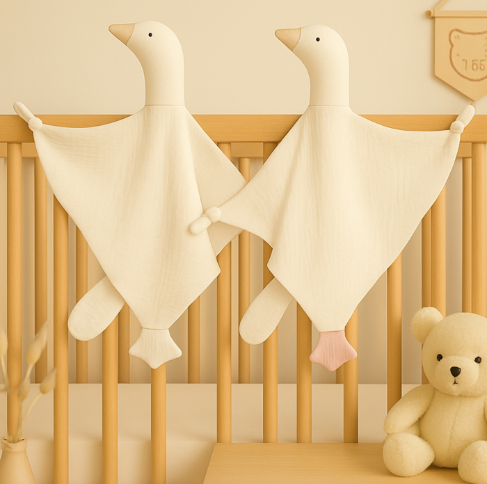 Goose Muslin Lovey-  BEST Value Bundle - 4 Colors