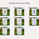  Patriotic Pups - Personalized Garden Flags