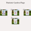  Patriotic Garden Flags - Celebrate USA 250 - Personalized