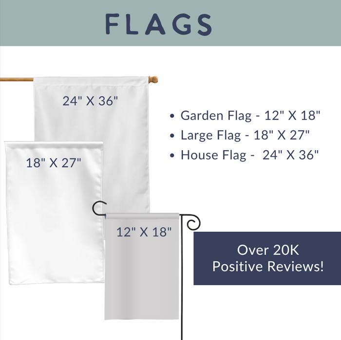Christmas Garden Flag - Pastel Potted Tree