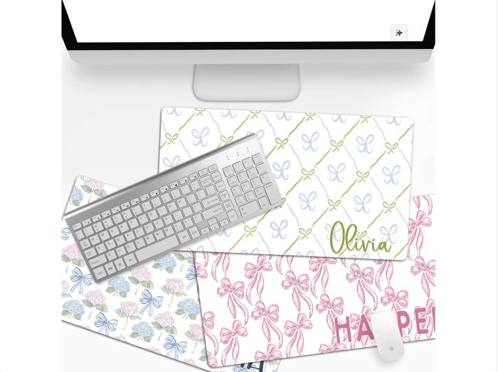 Custom Personalized Desk Mats - Coquette