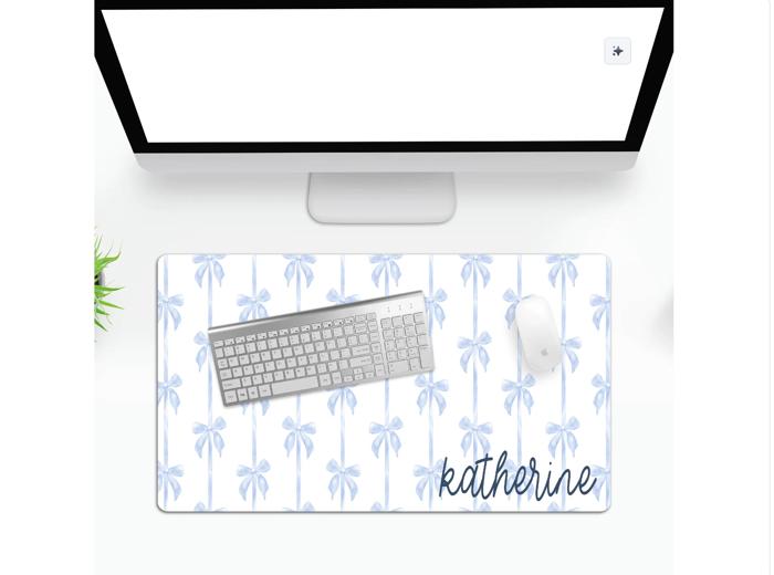 Custom Personalized Desk Mats - Coquette