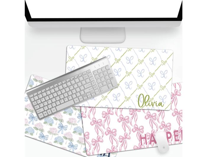 Custom Personalized Desk Mats - Coquette