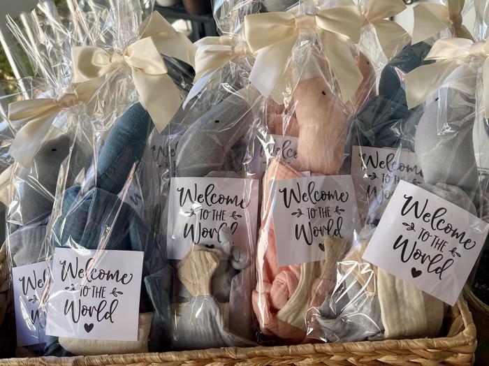 Muslin Lovey Gift Set For Baby