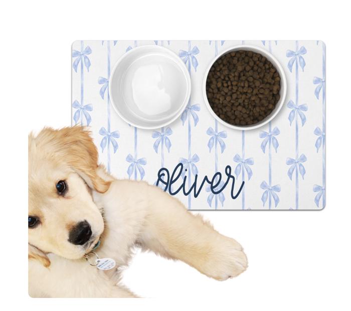 Personalized Chinoiserie Pet Mat - Many Sizes