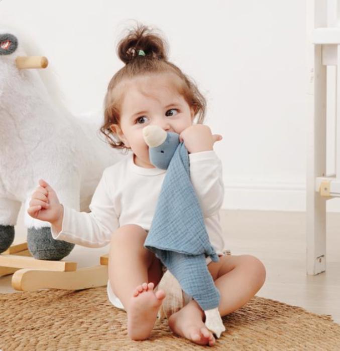 Goose Muslin Lovey-  BEST Value Bundle - 4 Colors