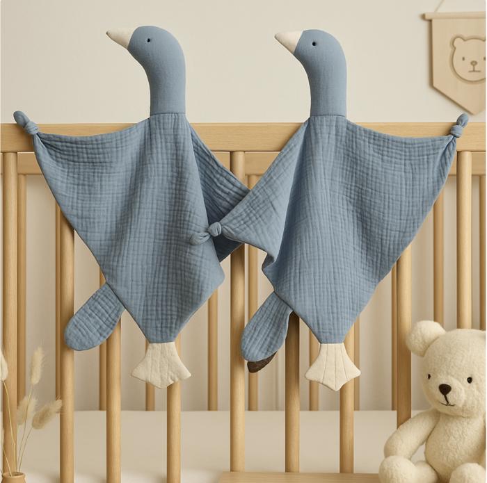 Goose Muslin Lovey-  BEST Value Bundle - 4 Colors