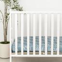  Personalized Crib Sheet Duo Font - 2 Sizes