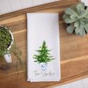 Design 12 Personalized Christmas Waffle Towel
