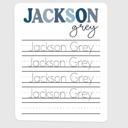  Personalized Name Tracing Board - Cursive or Print Handwriting - Blues or Pinks