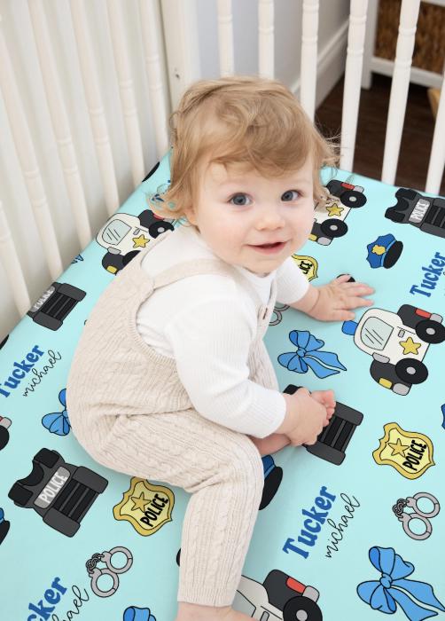 Personalized Police Blanket - Minky Options