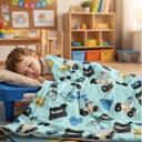  Personalized Police Blanket - Minky Options
