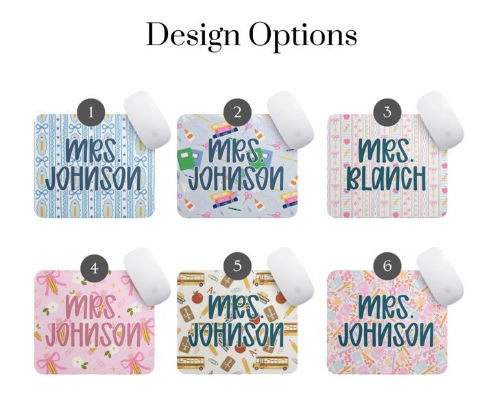 Personalized Teacher Mousepad