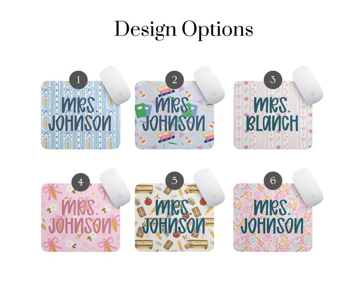 Personalized Teacher Mousepad