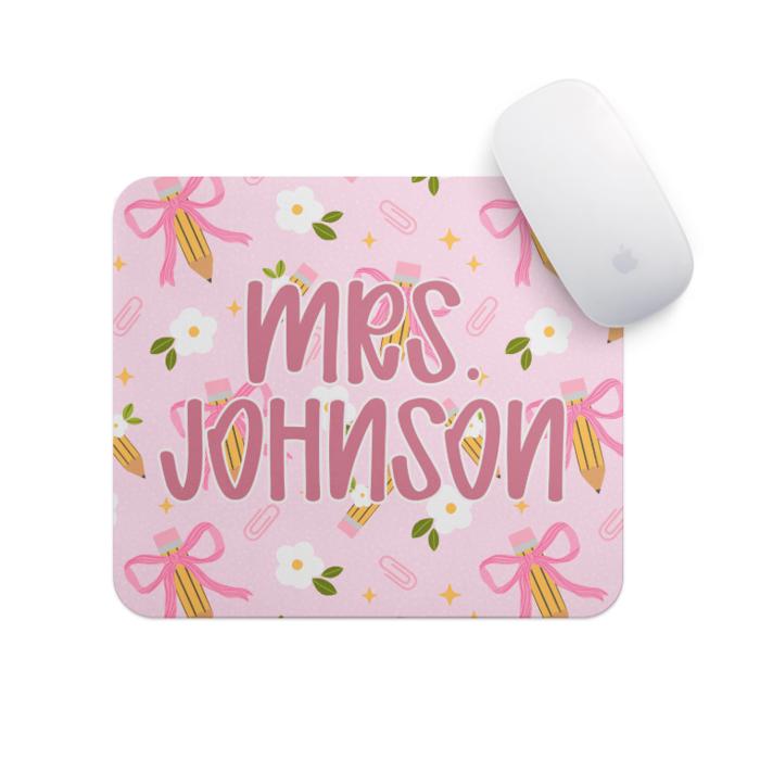 Personalized Teacher Mousepad