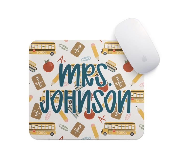 Personalized Teacher Mousepad