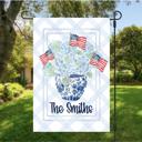  American Flag Display Patriotic Bouquet Decor July Celebration Family Name Outdoor Flag Red Blue White Memorial Day Home Decoration American